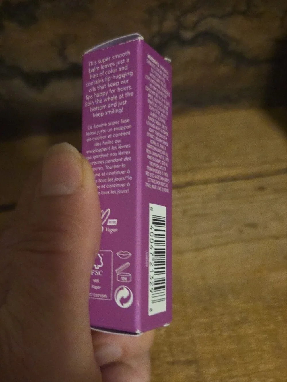 Florence Lip Balm Stick - Plum Purple